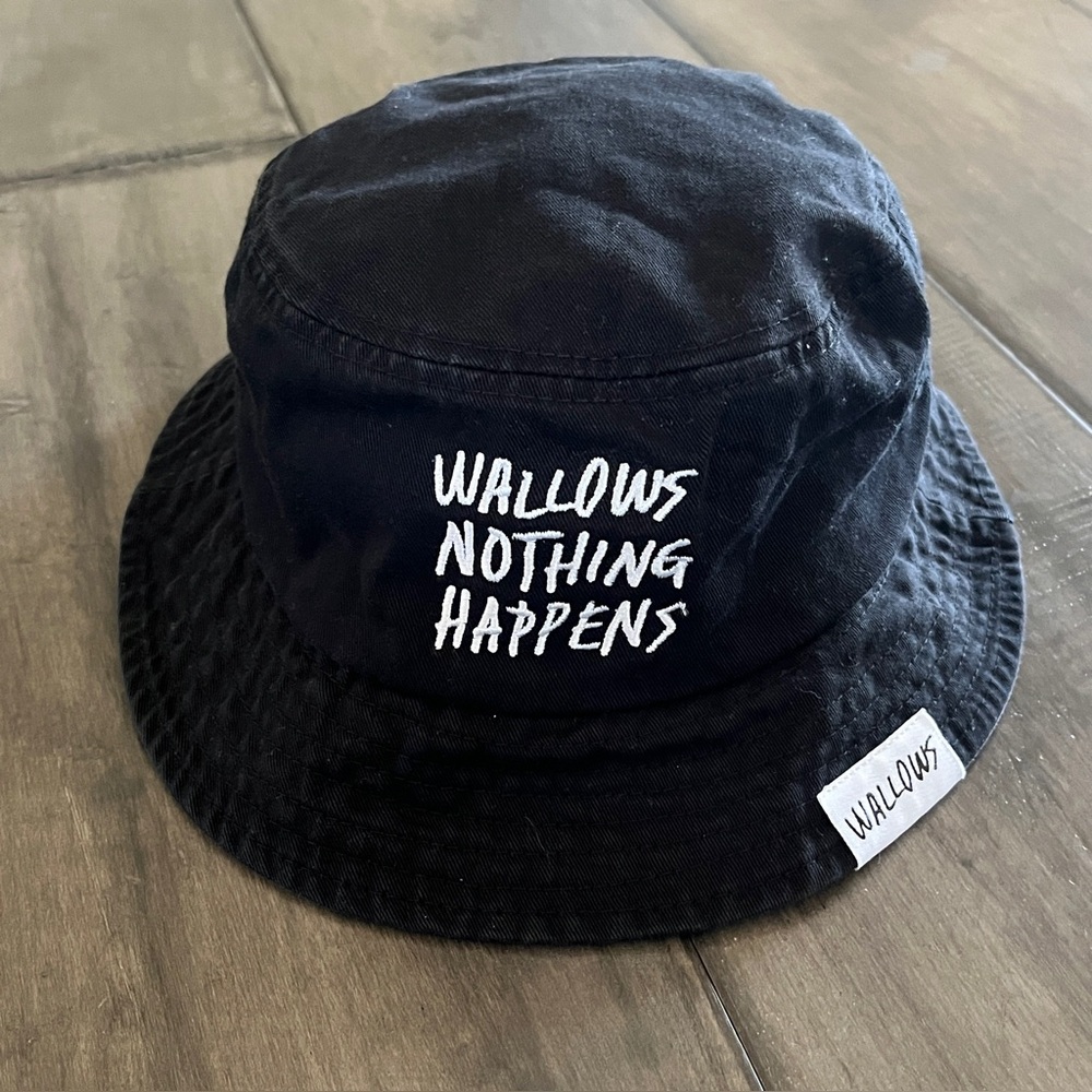 Wallows Nothing Happens 2019 Tour Black Bucket Hat